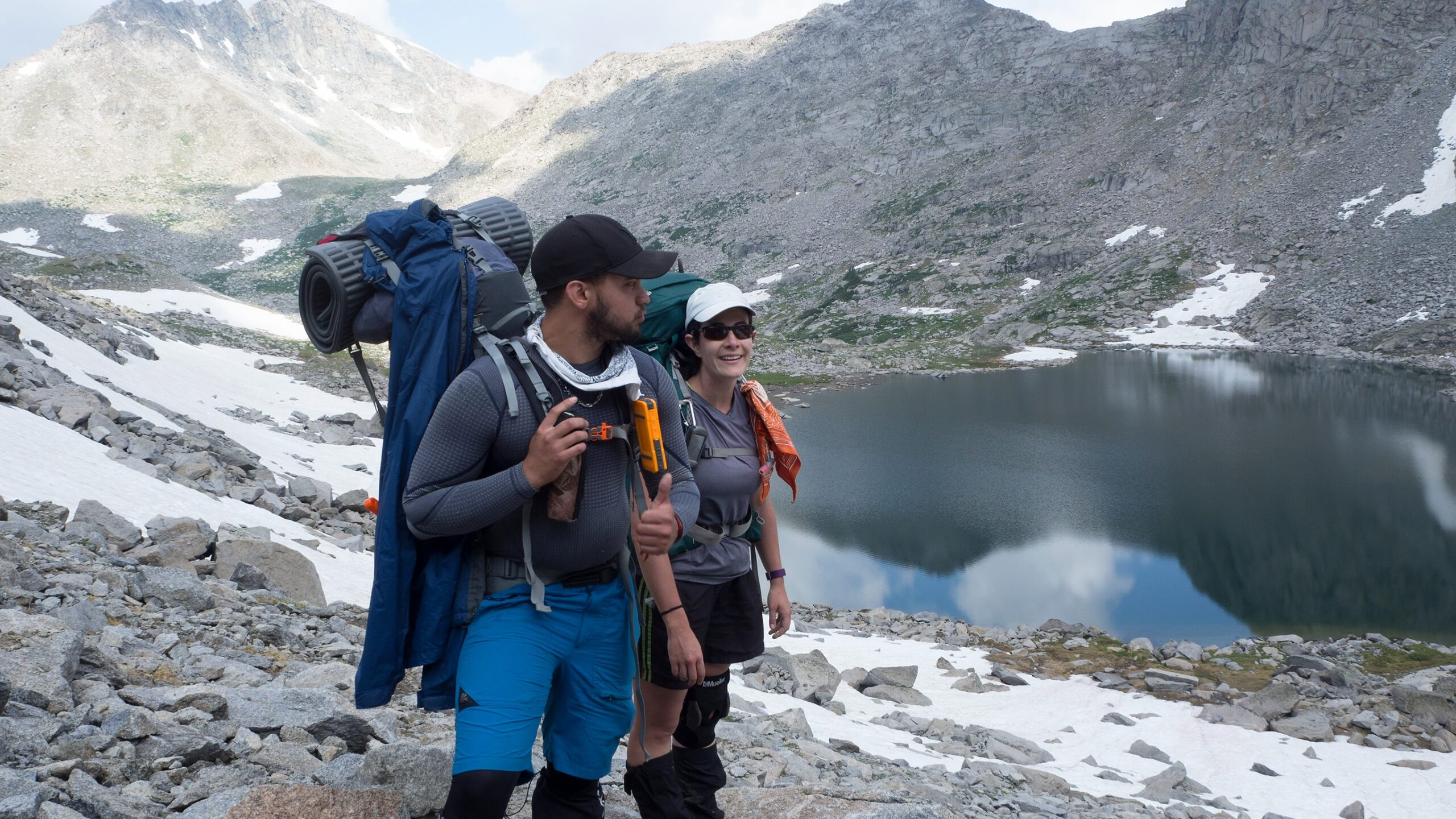 Walter's outdoor journey started with a NOLS trip through Summer Search - and years later, another NOLS trip brought him back, this time as an adult, where he met his wife, Alison (pictured above)