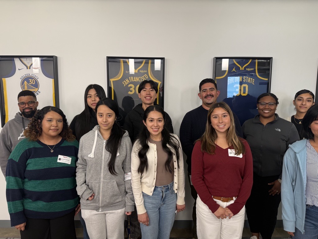 Ariana (bottom row, left) attended this year's Bay Area Summer Search Internship Intensive