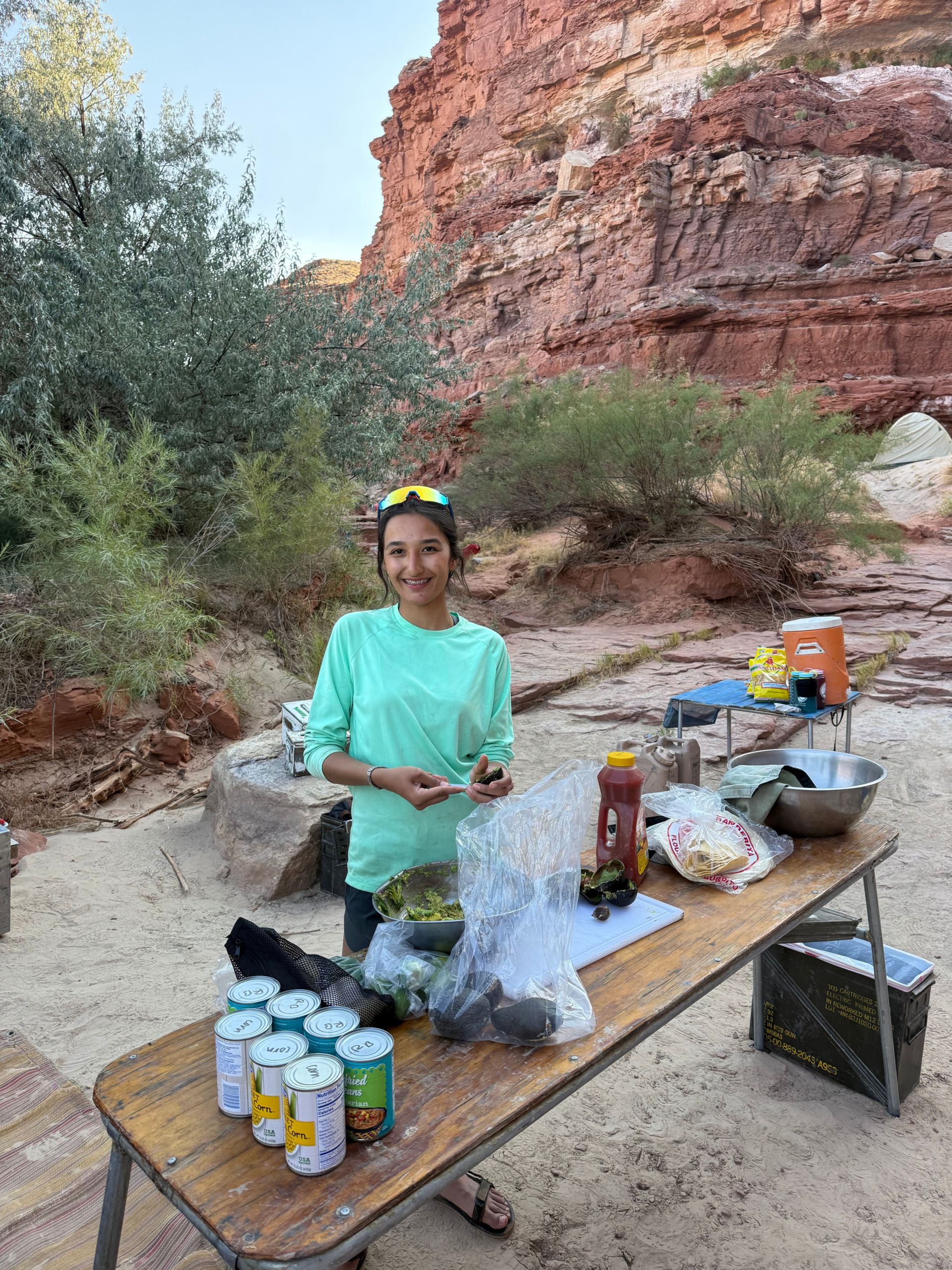 Philadelphia Summer Searcher Nicole L. on her trip to Deer Hill Expeditions
